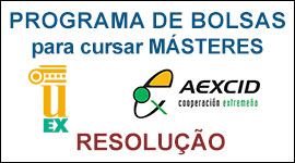 Resolución Becas Master Universidad de Extremadura